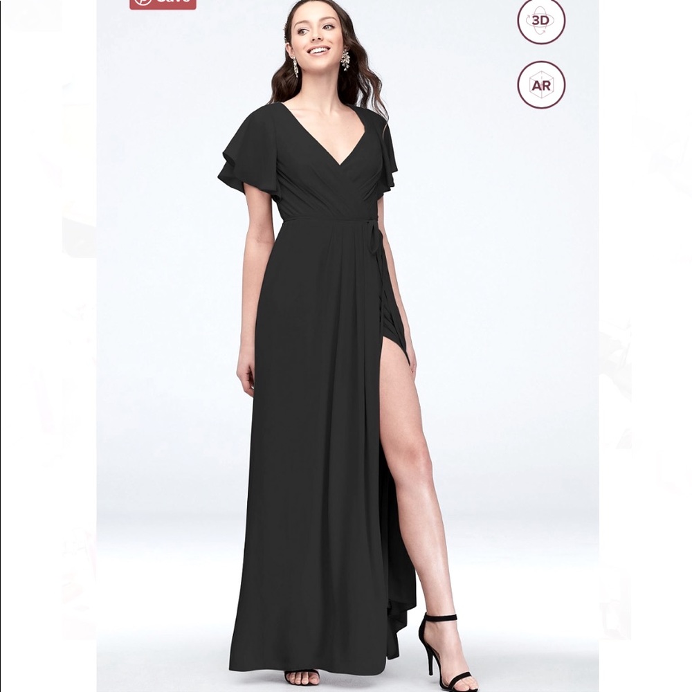 David’s bridal Wrap Bridesmaid Dress NWT❤️ F20039